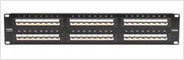 SpaceGAIN 45° Angled-Port Patch Panels