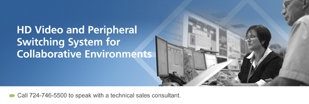 HD Video and Peripheral Switching System for Collaborative Environments