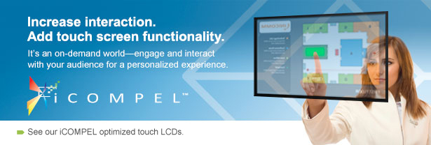 Increase interaction. Add touch screen functionality.