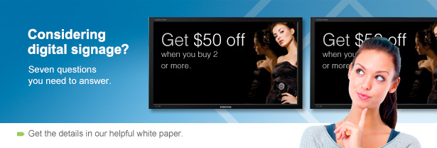 Digital Signage How