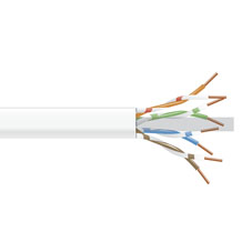 CAT6U-P-PBC-SLD-WH