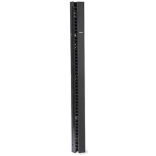 Deluxe Vertical Cable Manager, 45U, Single-Sided, 3.5" Deluxe Vertical Cable Manager